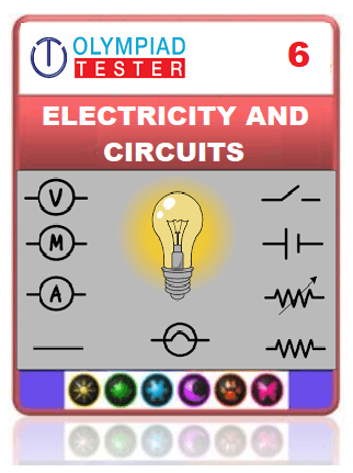 Olympiadtester Certified Student exam (OCS)  - Class 6 Science - Electricity & Circuits - Olympiadtester