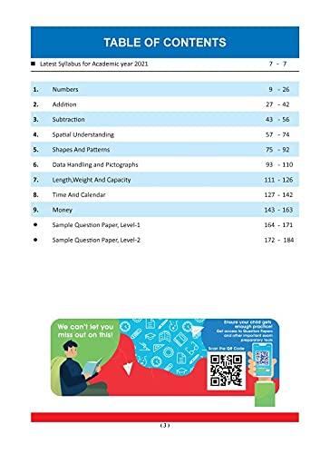 One for All Olympiad Previous Years Solved Papers, Class-1 Mathematics Book - Olympiad tester