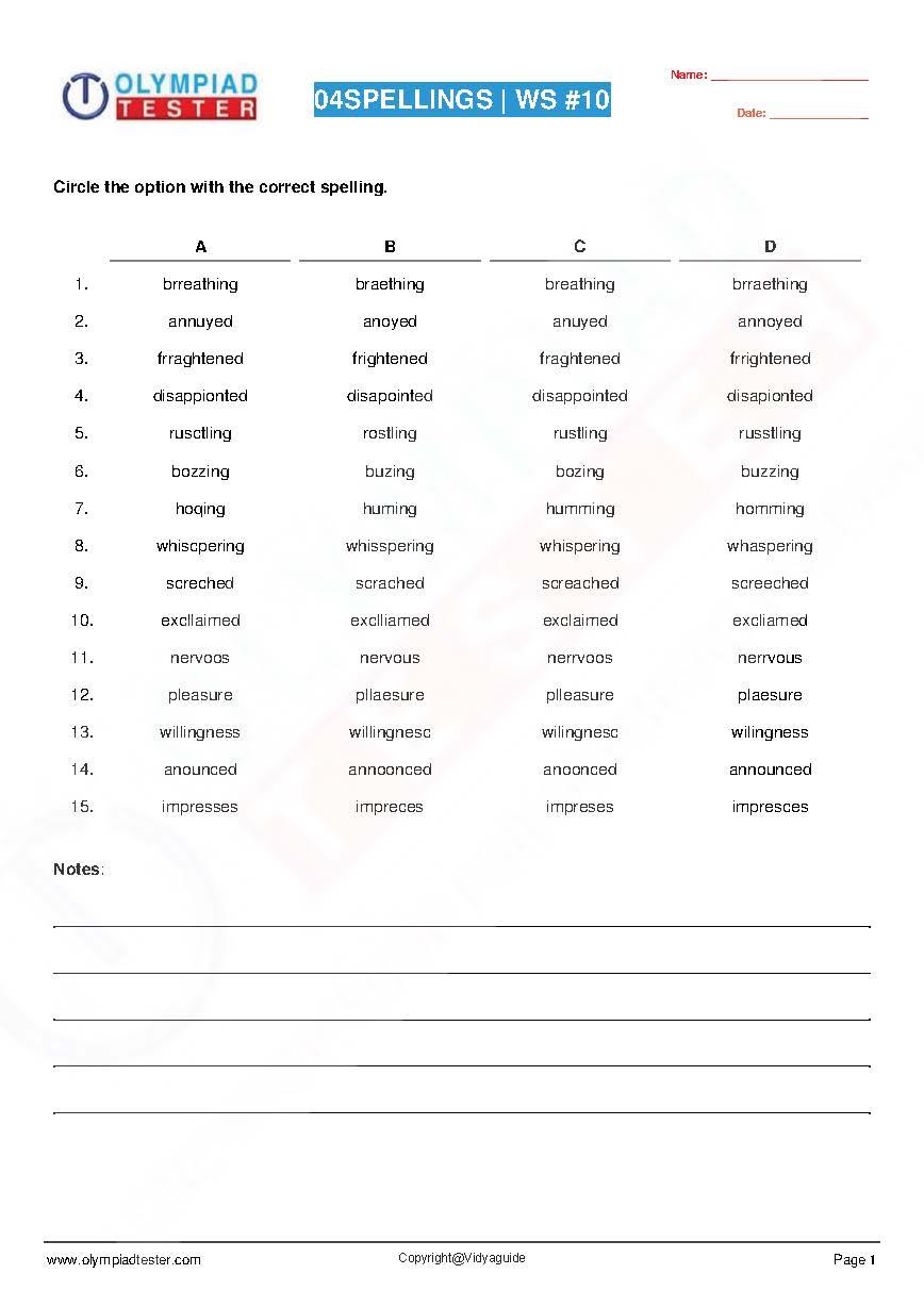 Class 4 Science Olympiad question papers - Course - Olympiadtester