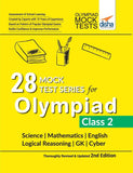 28 Mock Test Series for Olympiads Class 2 Science, Mathematics, English, Logical Reasoning, GK & Cyber - Olympiad tester