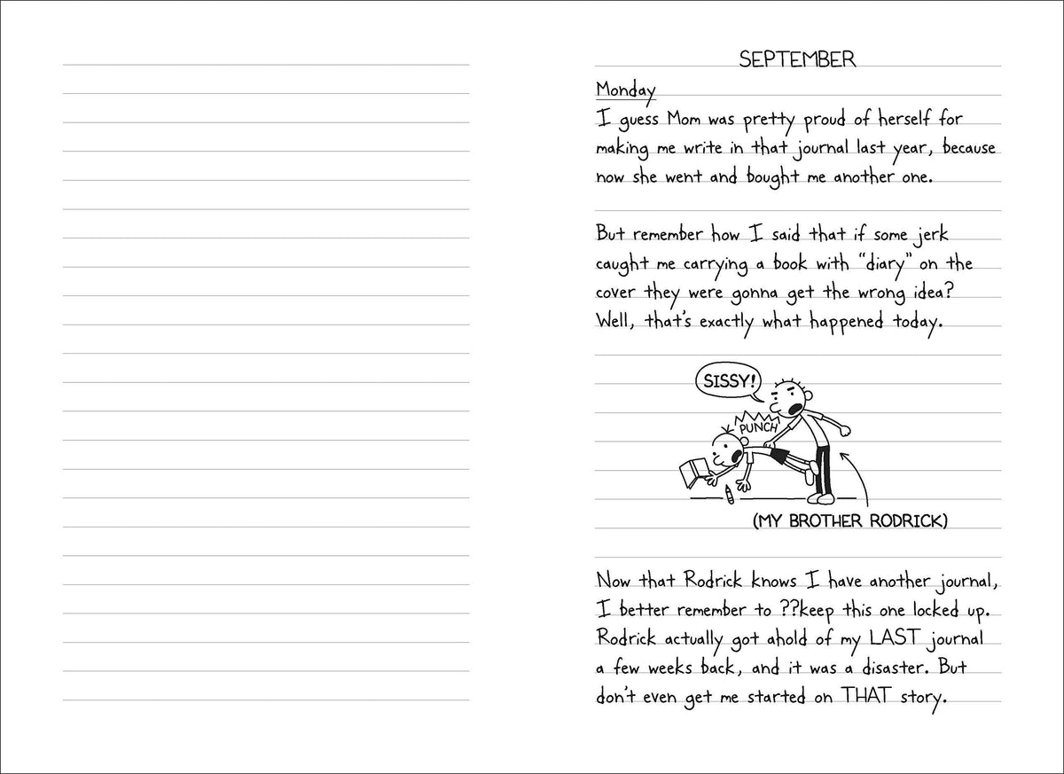 Diary of a Wimpy Kid - Rodrick Rules - Paperback - Book 2 | Olympiad tester