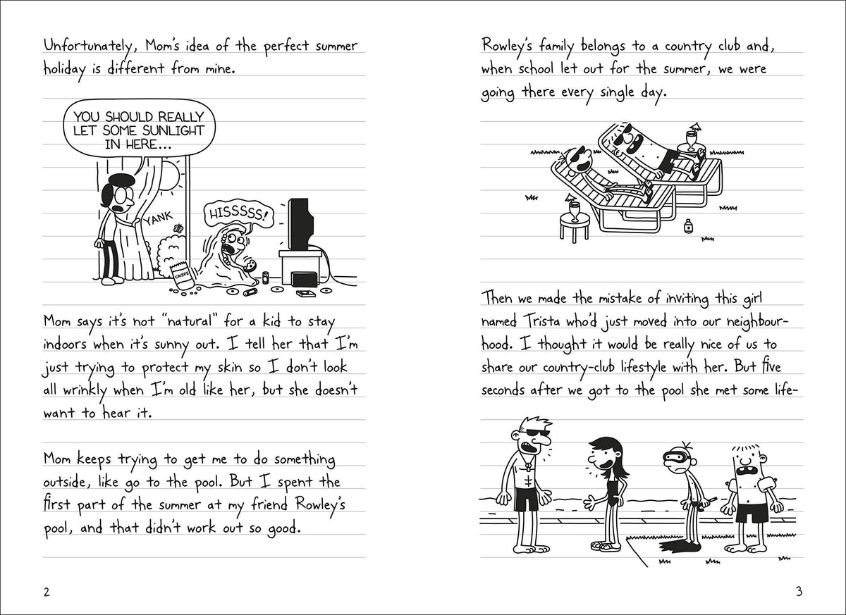 Diary of a Wimpy Kid - Dog Days - Paperback - Book 4 | Olympiad tester