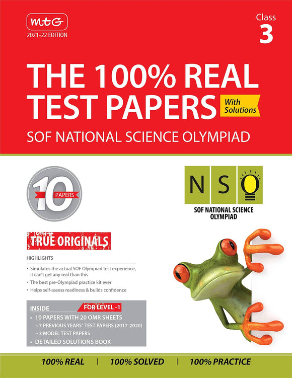 Class 3 - National Science Olympiad (NSO) - The 100% Real test papers - Olympiad tester