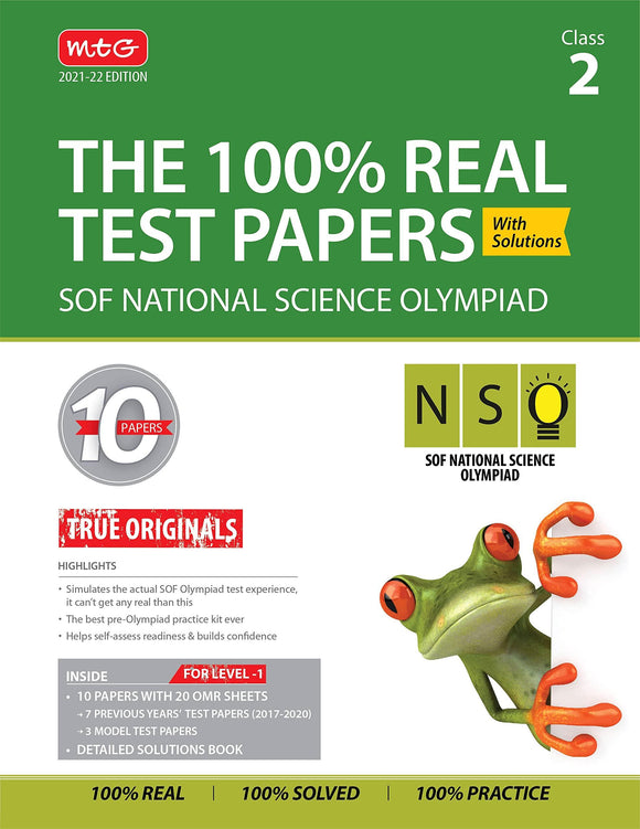 Class 2 - National Science Olympiad (NSO) - The 100% Real test papers - Olympiad tester