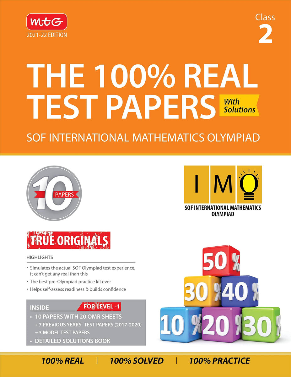 Class 2 - International Mathematics Olympiad (IMO) - The 100% Real Test ...