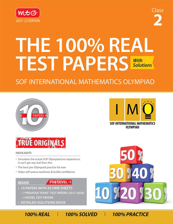 Class 2 - International Mathematics Olympiad (IMO) - The 100% Real test papers - Olympiad tester