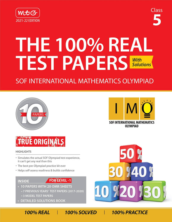 Class 5 - International Mathematics Olympiad (IMO) - The 100% Real test papers - Olympiad tester