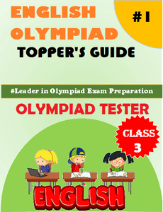Class 3 IEO (International English Olympiad) Topper's guide - Olympiad tester