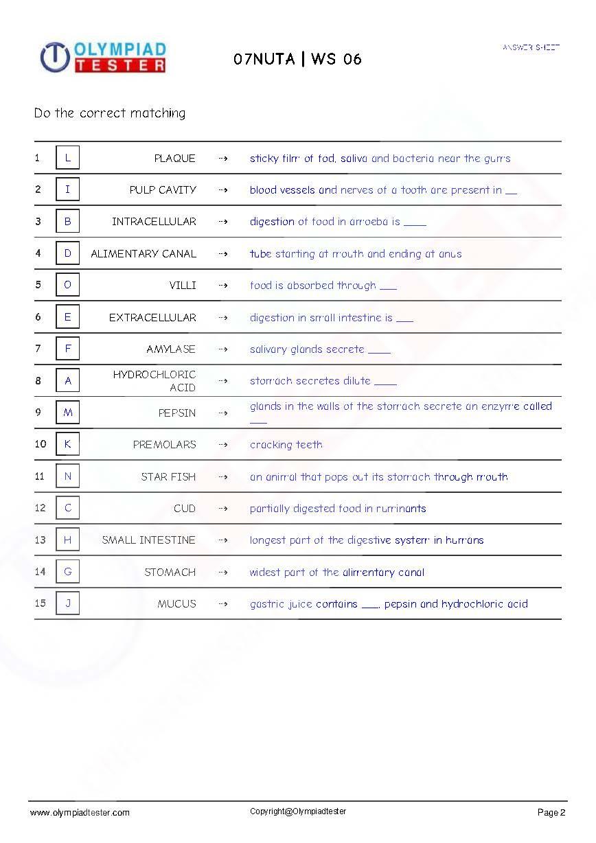 150+ Class 7 Science Worksheets PDF - Instant Download - Olympiadtester