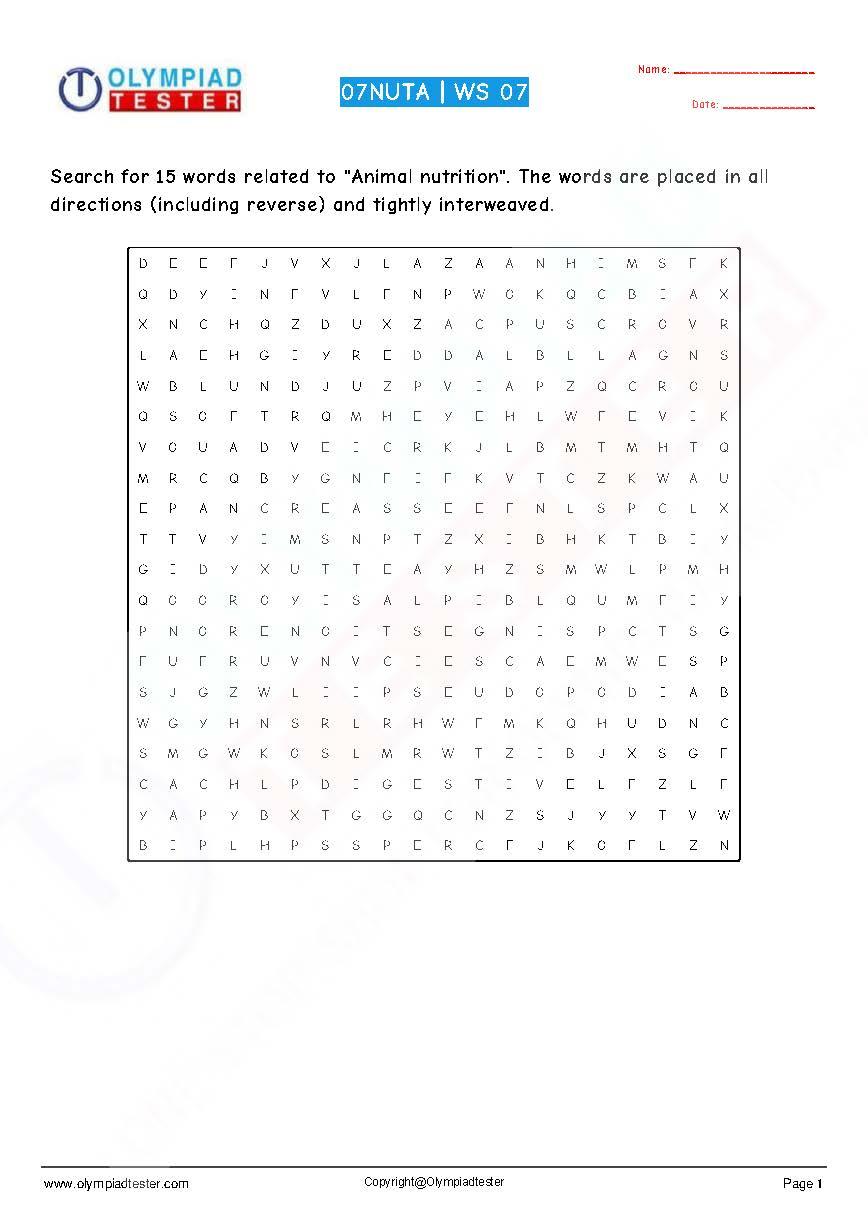 150+ Class 7 Science Worksheets PDF - Instant Download - Olympiadtester