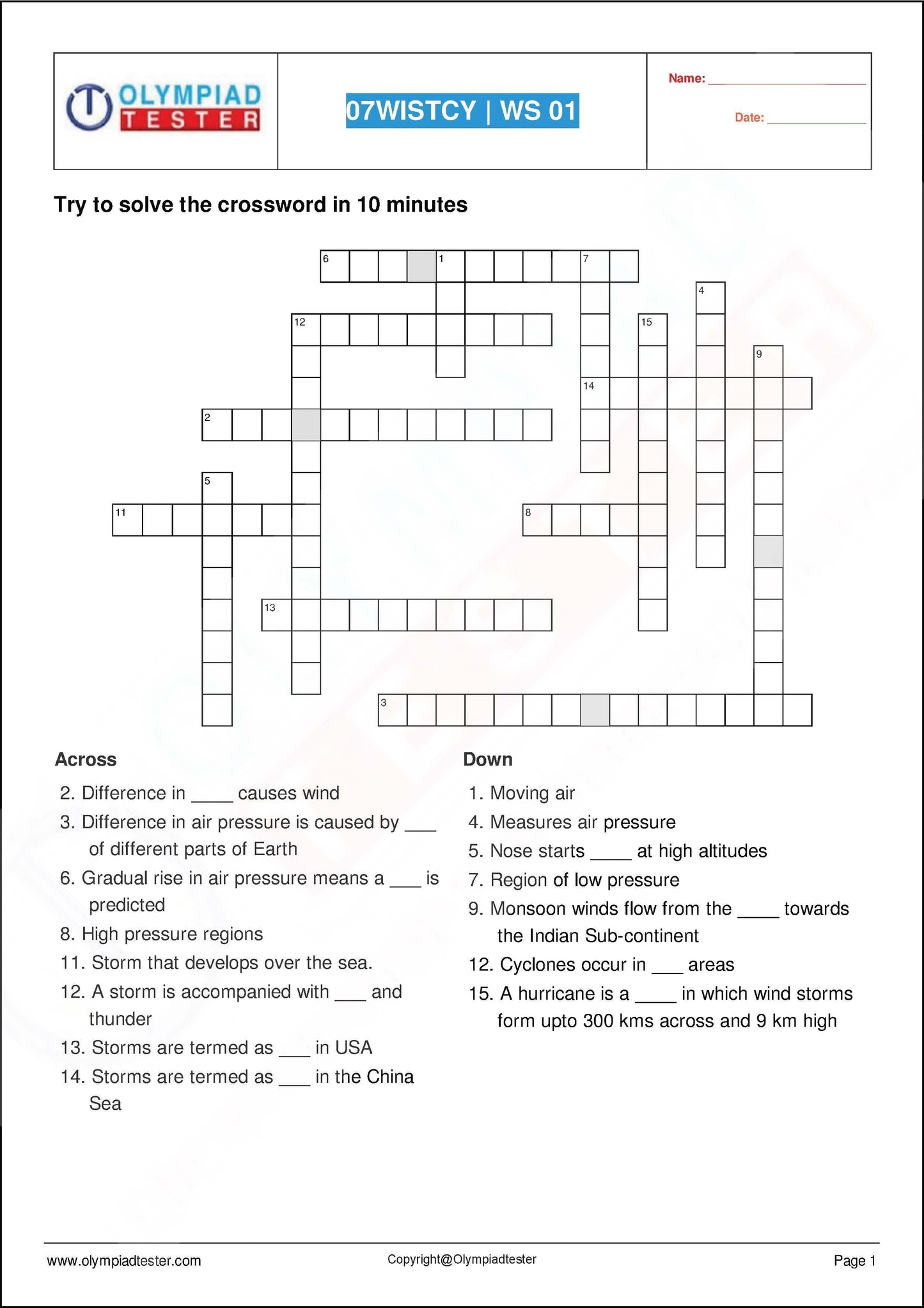 150+ Class 7 Science Worksheets PDF - Instant Download - Olympiadtester