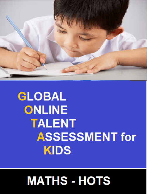 Class 3 Global Online Talent Assessment For Kids (GOTAK) - Maths HOTS - Olympiad tester