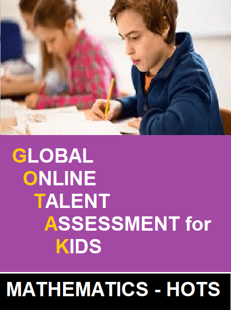 Class 8 Global Online Talent Assessment For Kids (GOTAK) - Maths HOTS - Olympiad tester