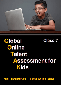 CLASS 7 Global Online Talent Assessment for kids (GOTAK) - Season 01 - Olympiad tester